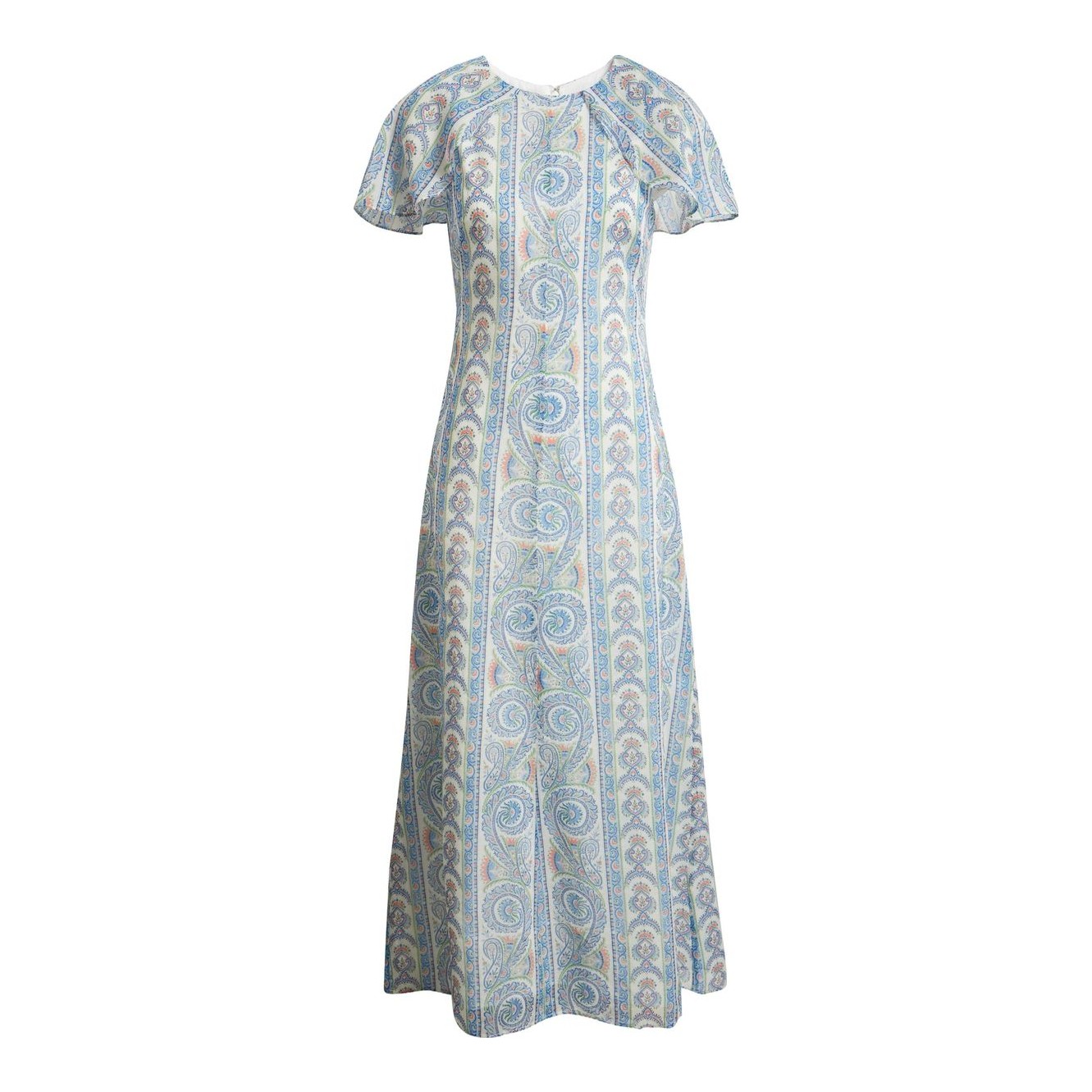 chinese dress ladies Green Ditsy Floral Remy Midi Dress main image 1
