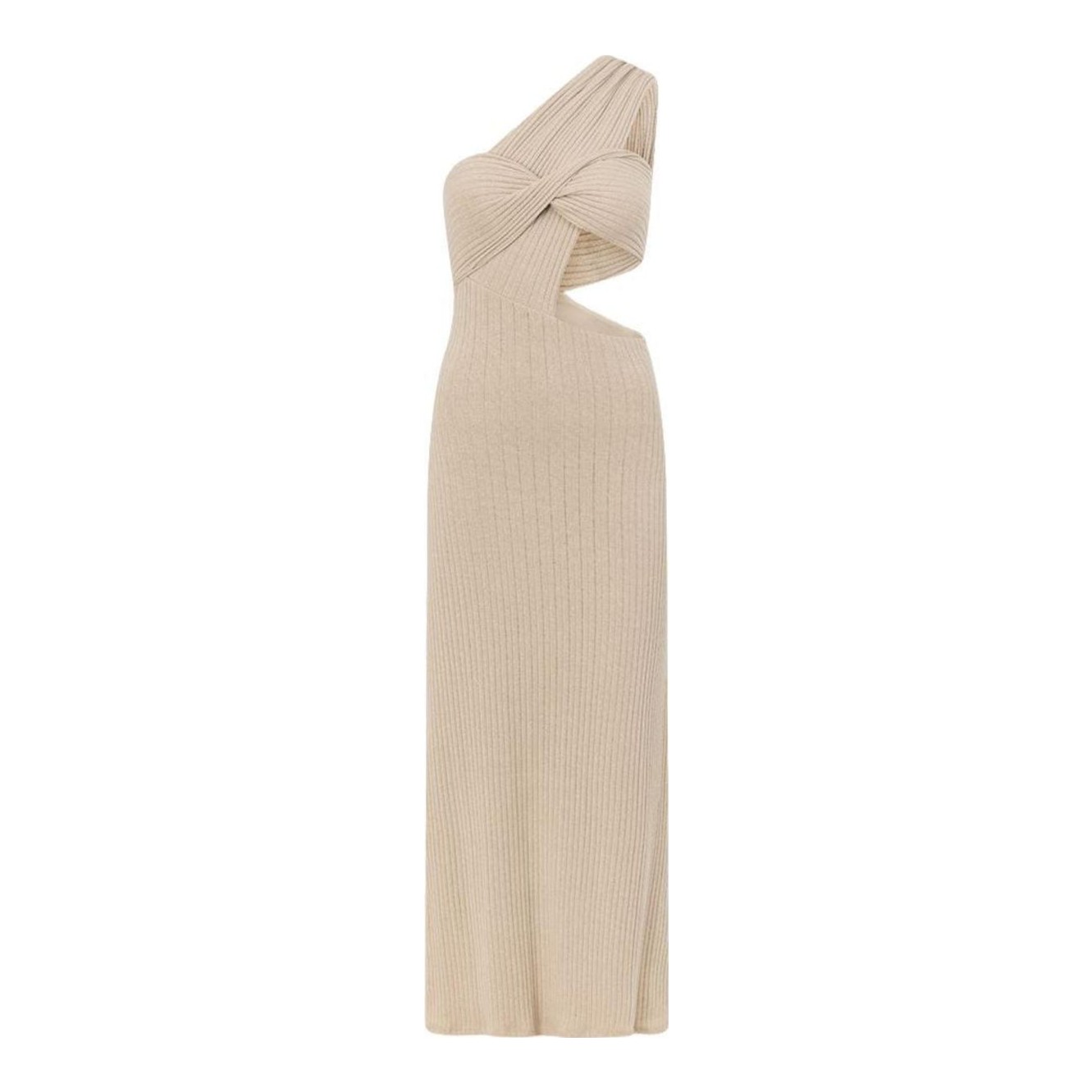 MESHKI | Shae Scoop Neck Knit Midi Dress