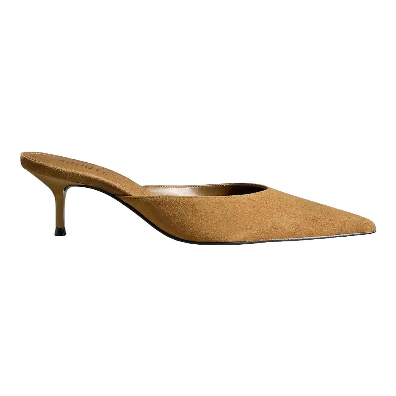 Julie Kitten Heel Mules