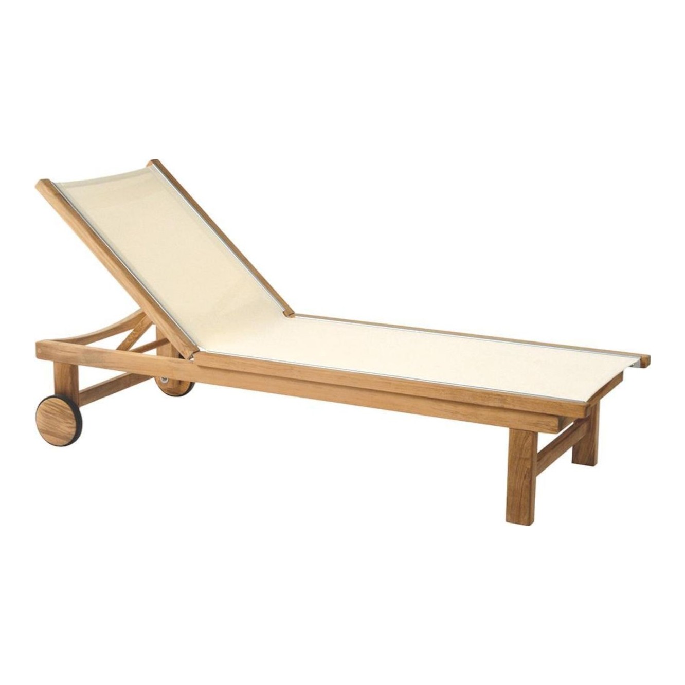 St. Tropez Chaise with Wheels