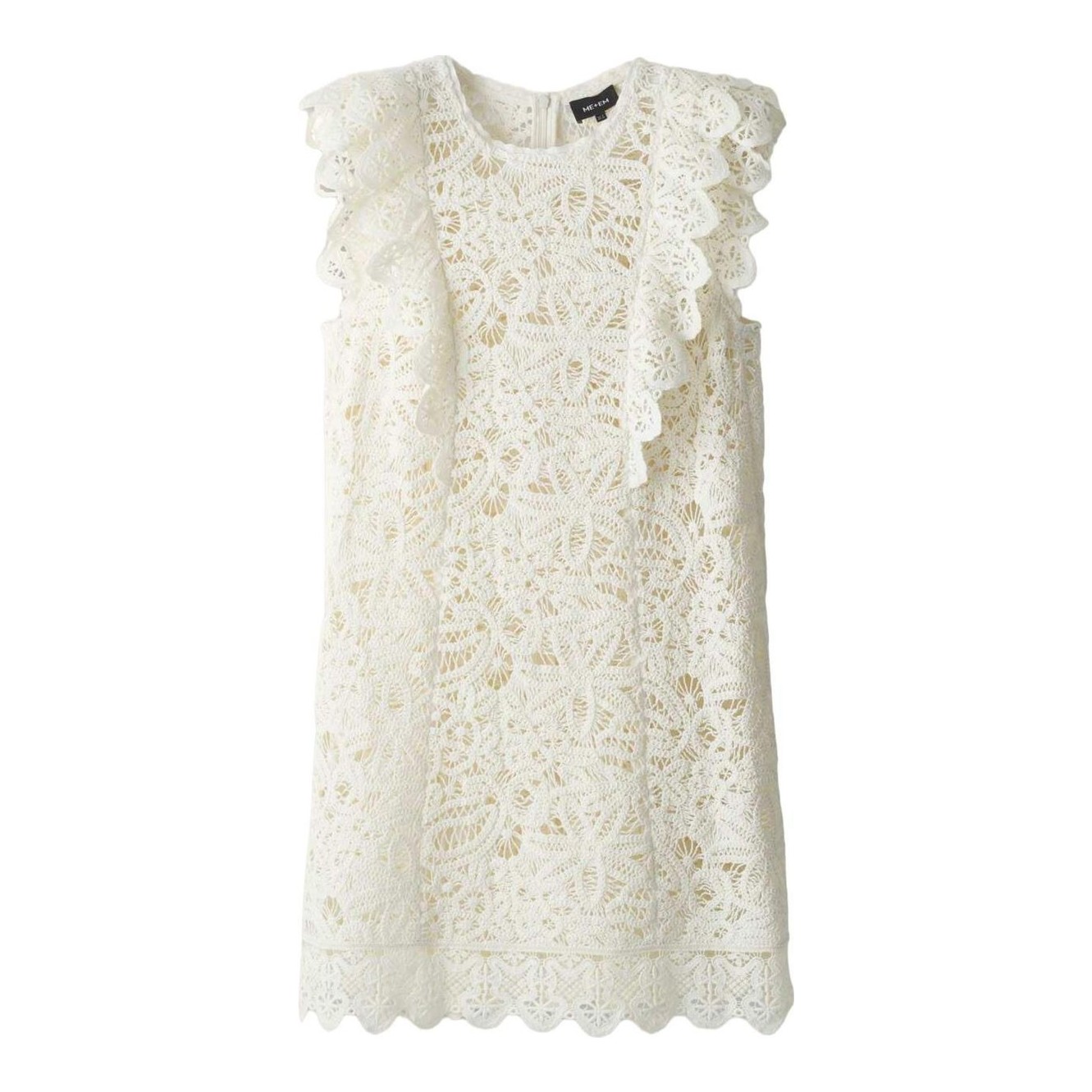 ME+EM | Graphic Floral Lace Maxi Dress