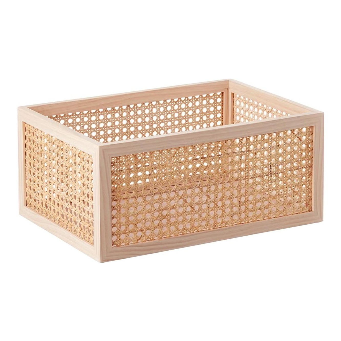 The Container Store Artisan Rattan Bin - Thumbnail 3
