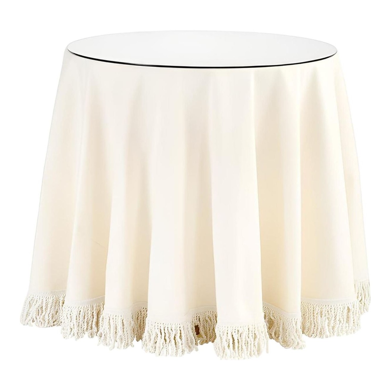 Essential Skirted Side Table