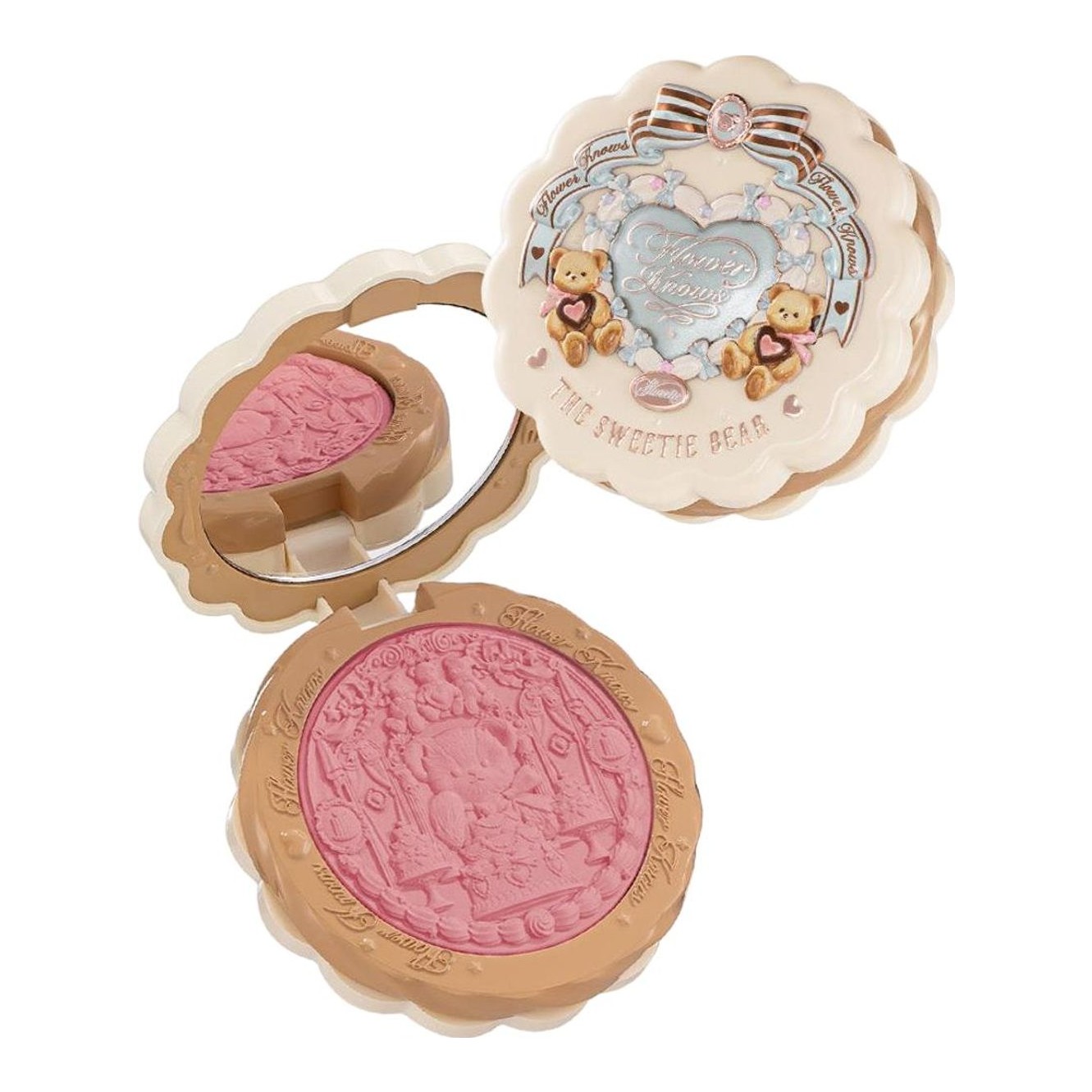 FLOWER KNOWS | The Sweetie Bear Silk Satin Blush