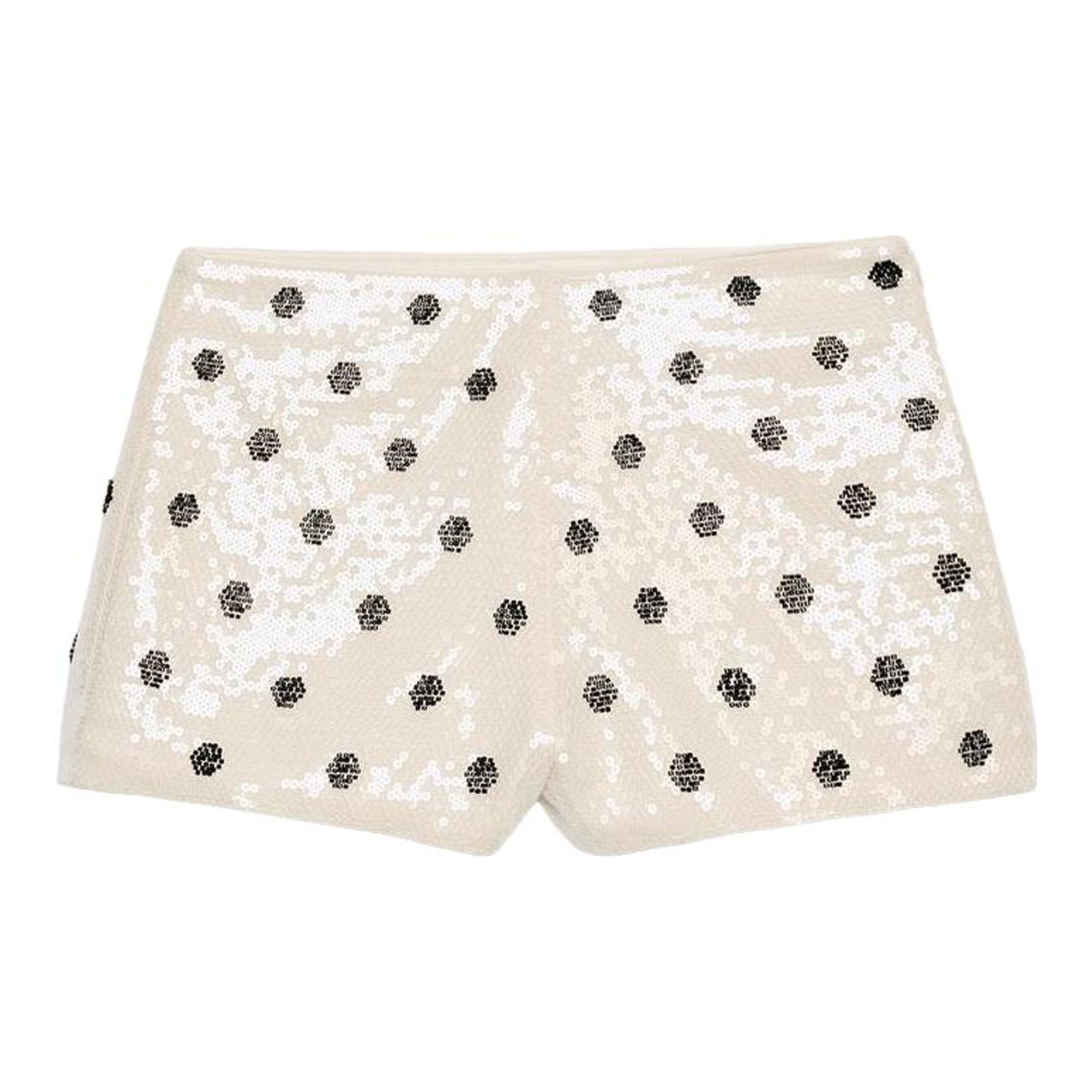 Zara | Floral Jacquard Mini Shorts