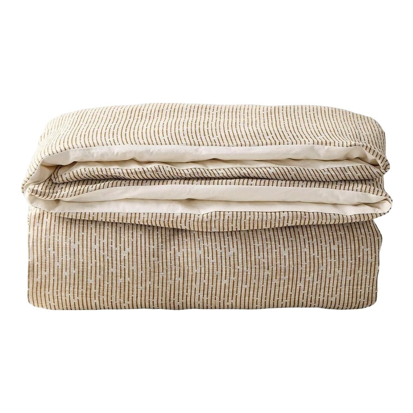 CB2 Sonnet Linen and Cotton Duvet Cover - Thumbnail 3
