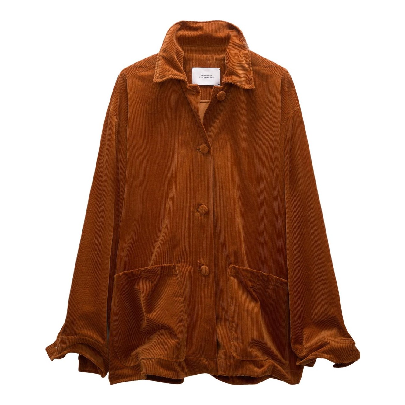 DOROTHEE SCHUMACHER - Modern Structure Cotton Corduroy Jacket