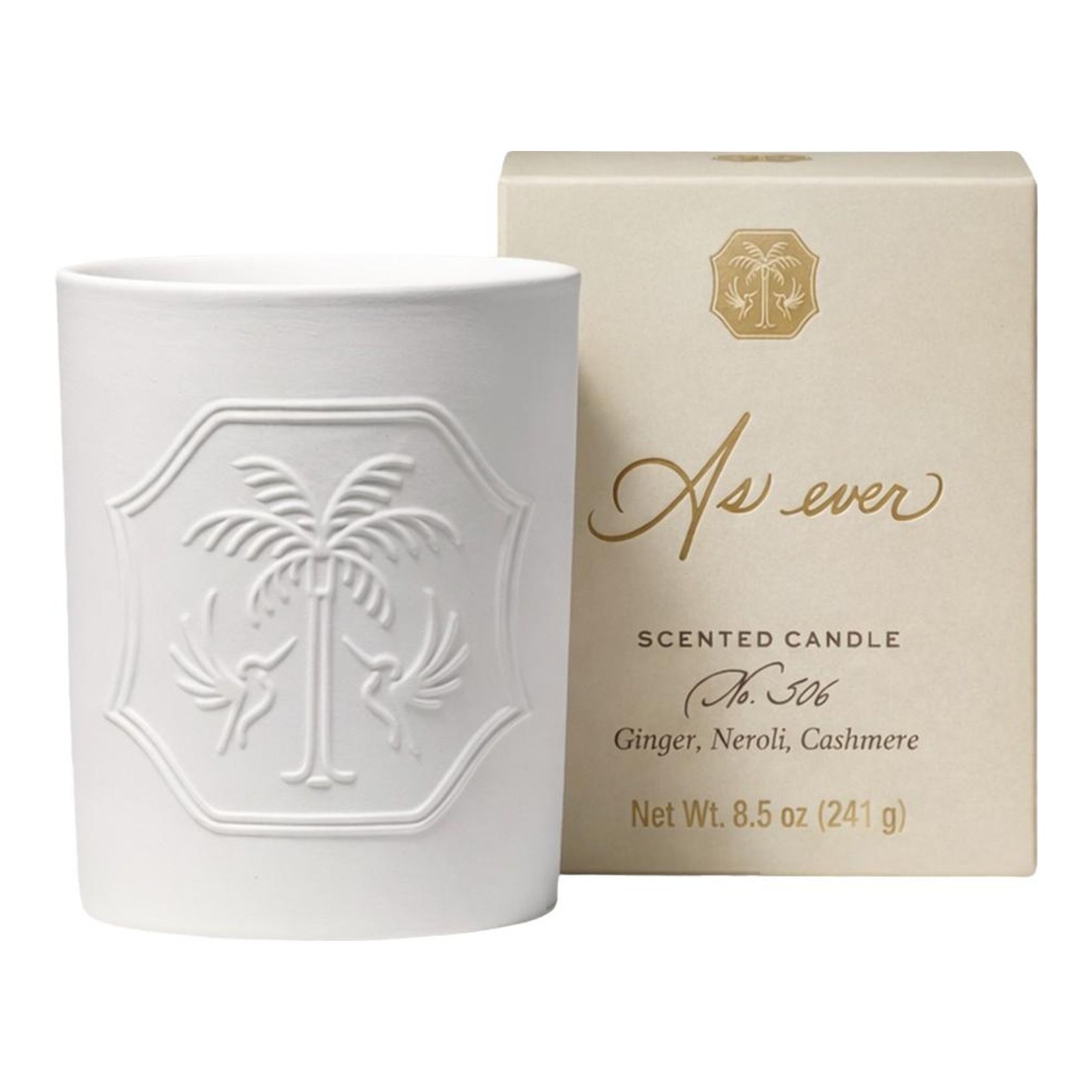 Signature Candle No. 506 Ginger, Neroli, and Cashmere 8.5oz
