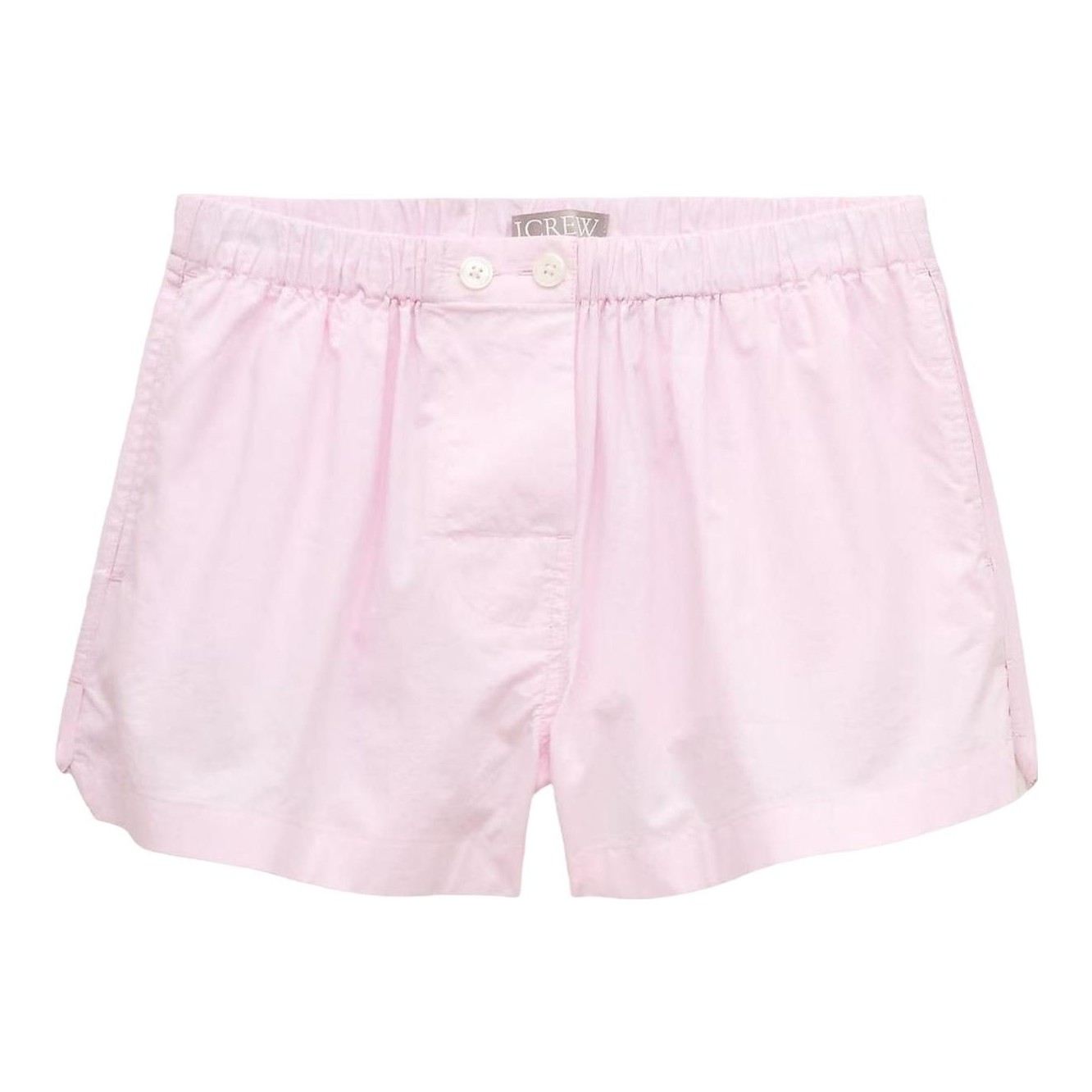 J.CREW | End-On-End Cotton Boxer Shorts with Buttons  - Cool Lilac