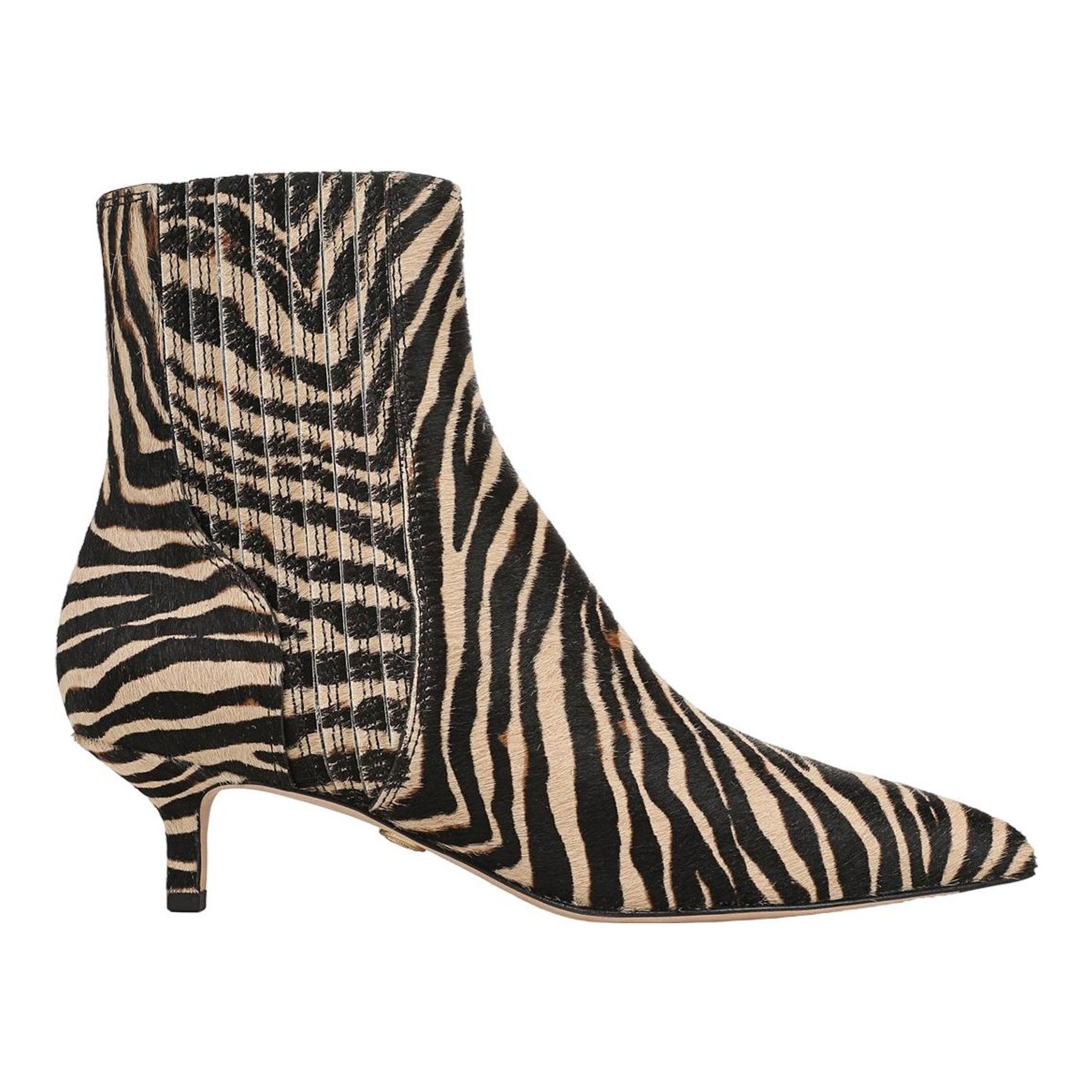 VERONICA BEARD - Lisa Kitten-Heel Calf Hair Ankle Boot