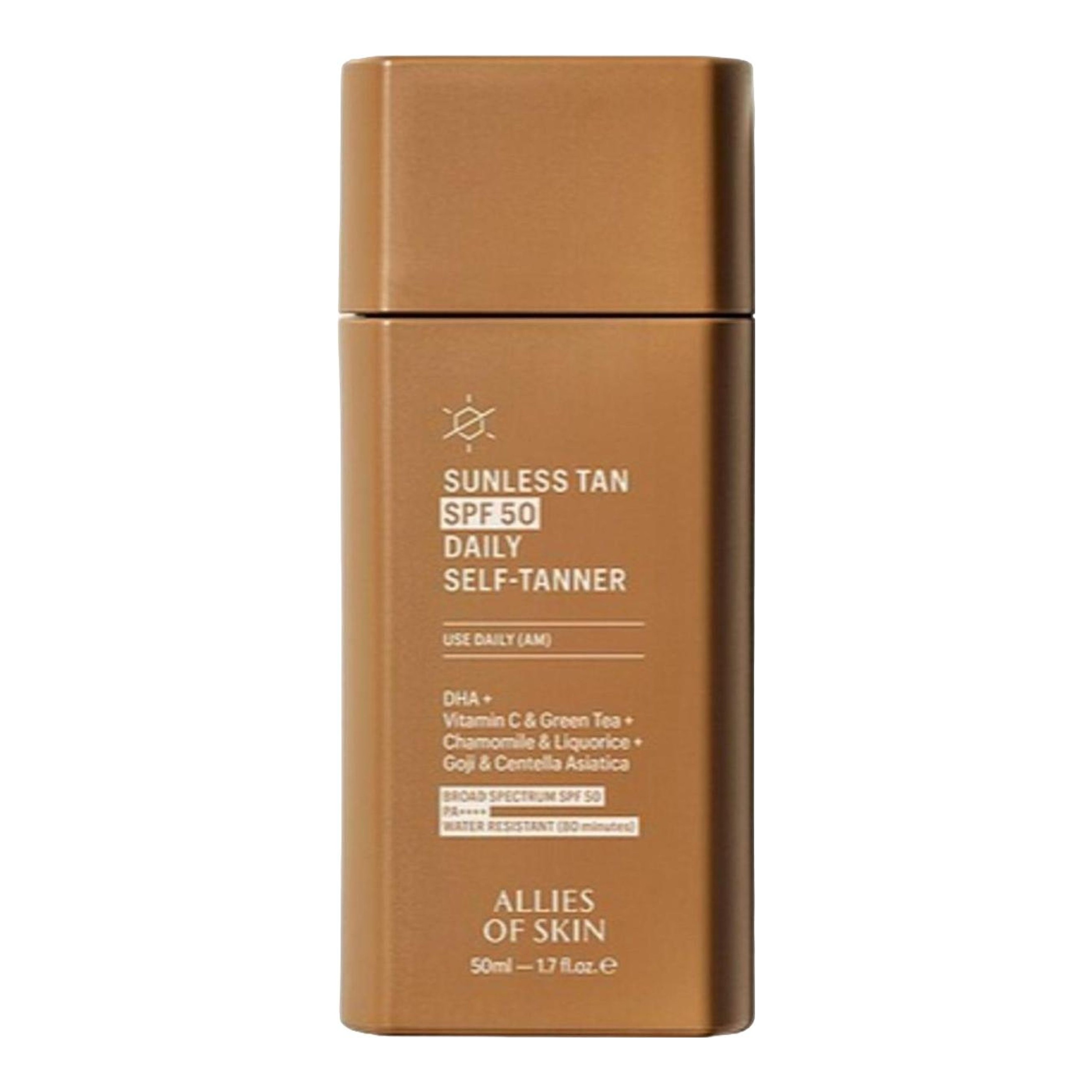 Sunless Tan SPF 50 Daily Self-Tanner 50ml