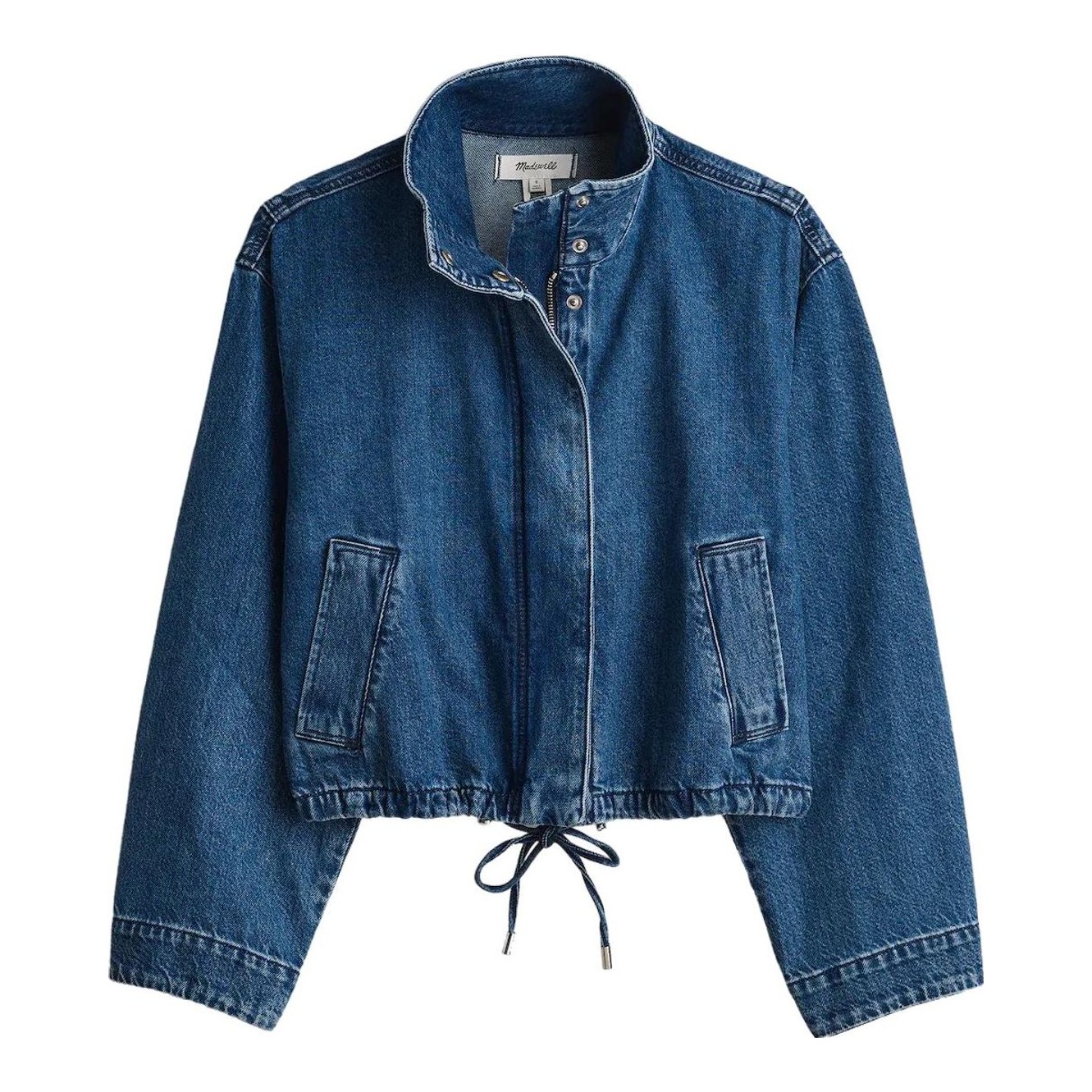 Denim Crop Field Jacket