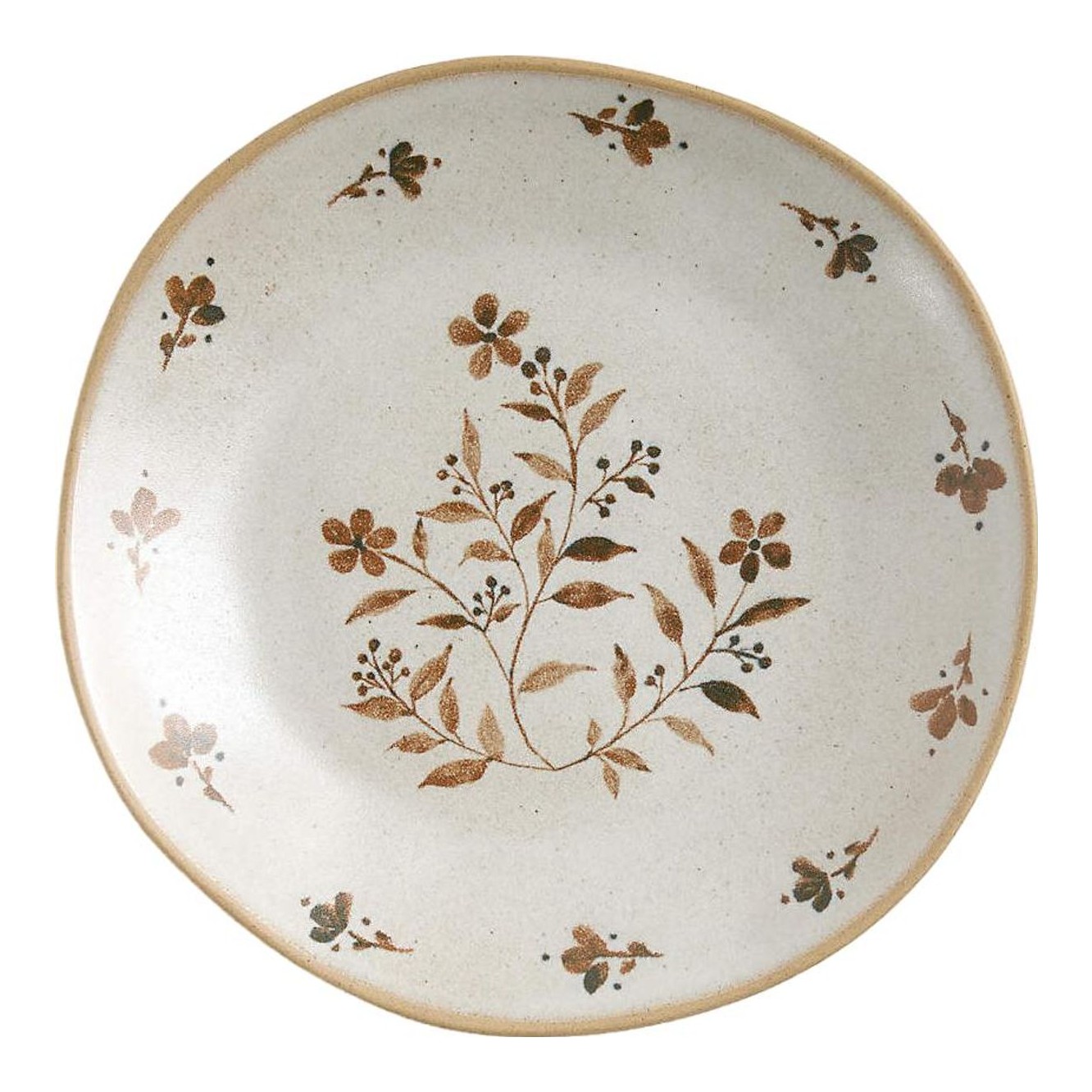 Floral dinner plate