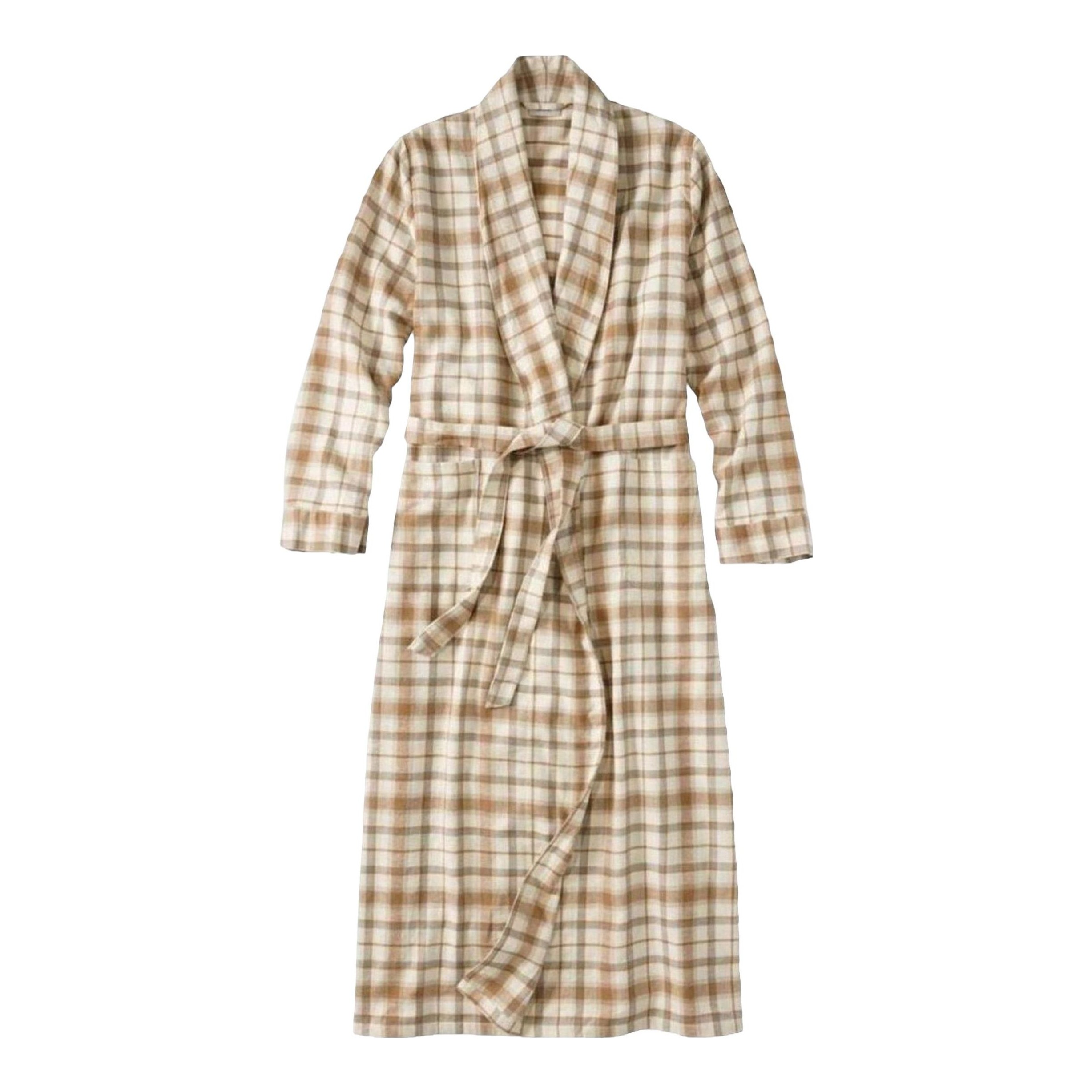 Scotch Plaid Flannel Robe