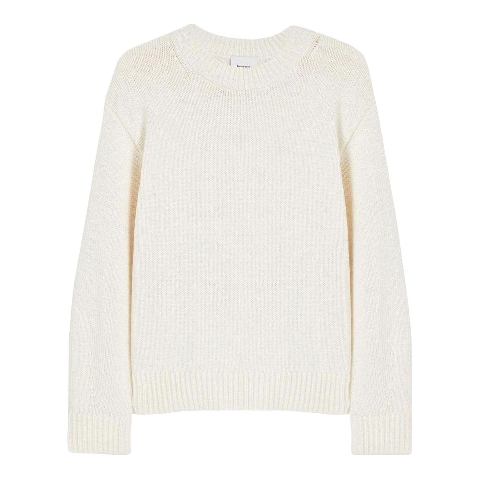 Cove Cotton Oversized Crew Sweater