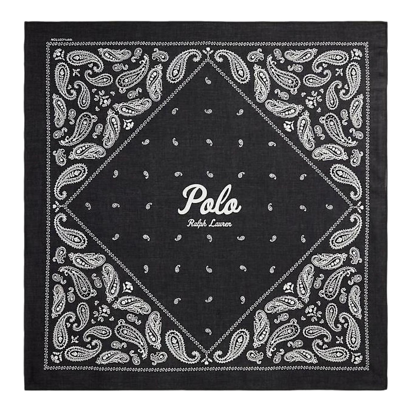 Logo Cotton Bandanna Scarf