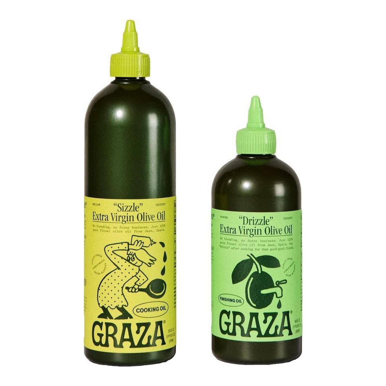 Graza "The Duo" Olive Oil Set